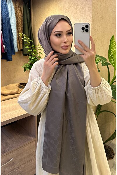 CUOCA LOUNGE Desenli Pamuk İpek Şal