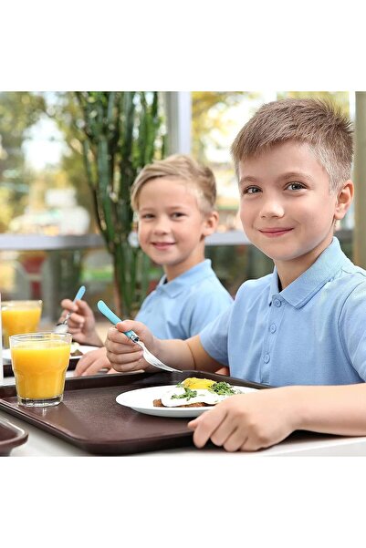 X SPRING Kids Fork & Spoon Set - 3 Stainless Steel Self-Feeding Sets with Travel Cases