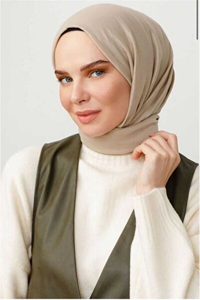 VALORSCARF pamuk kraş kum beji