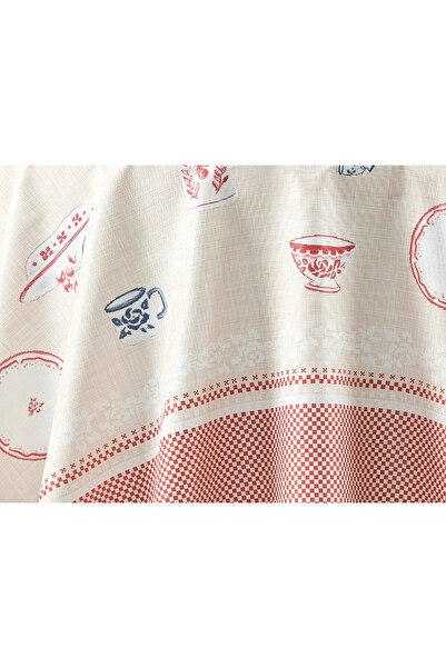 Madame Coco Mavel Pvc Tablecloth - Beige -100 X 140 cm