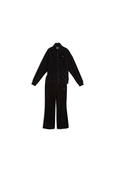 Puma Trening Velour Rib Relaxed Suit op Femei