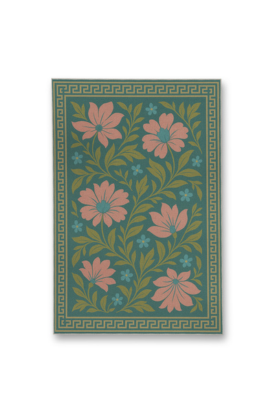 Rugs Modern Halı MOSSO Γεωμετρικό Σχέδιο με Θέμα, Υφαντό Διακοσμητικό Χαλί Βί...