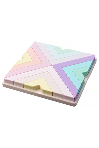 Pitikot Montessori Pitikot® Toy Set. Geometric Puzzle, Creative Shapes, Stacking and Construction