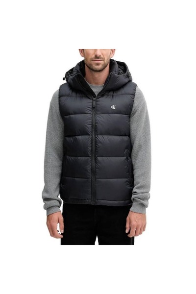 Calvin Klein Vesta LS NYLON ZIP OFF HOOD DOWNPUFFE Barbati