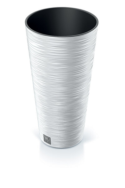 Prosperplast Oală Furu Slim, albă, 15,5 l, 250 mm x 480 mm