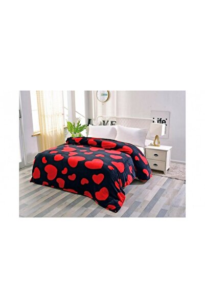 StartOver Coccolino soft and fluffy blanket for 2 persons, 200x230 cm, Love Hearts