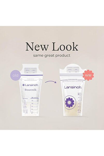 Lansinoh Breast Milk Storage Bags, 50 Count