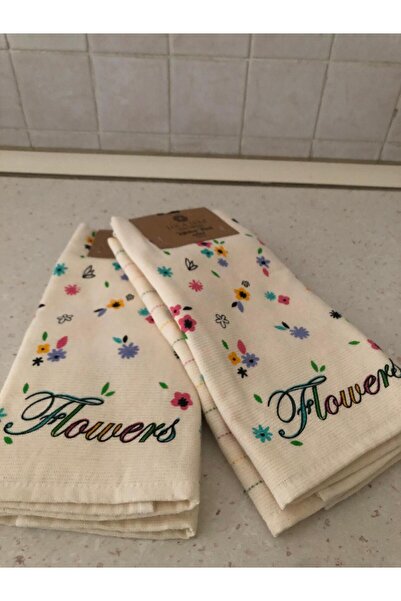 Romans Flowers 4-Piece Kitchen Towel Set 40X60 cm