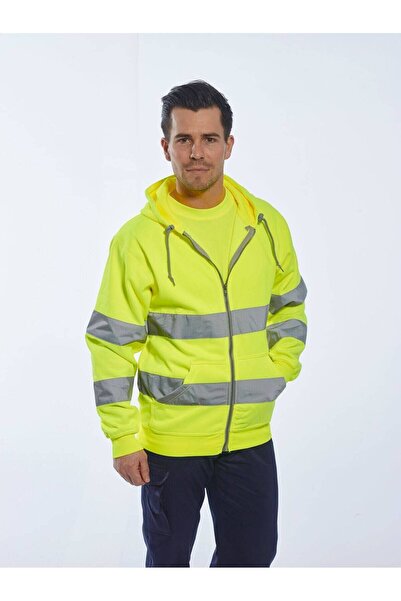 PORTWEST Jachetă de protecție cu fermoar de înaltă vizibilitate - B305 XL, ga...