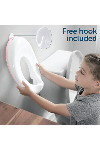 Generic Siyosi Toilet Training Seat for Boys and Girls, Fits Round & Oval Toilets, Non-Slip with Splash Guar