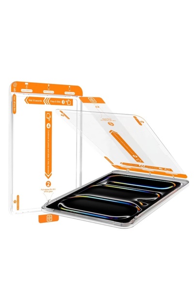 VeReTech Set of 2 InstaShield iPad Air 11'' (2024) films, 9H+ glass, instant application, anti-dust, ultra HD