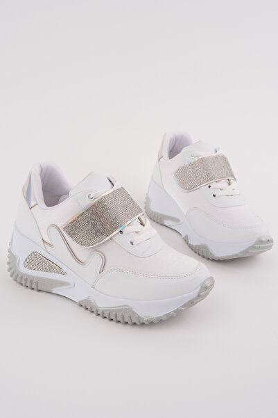 Madam Tarz Dnr-618 Thick Sole Stone Velcro Sports Shoes