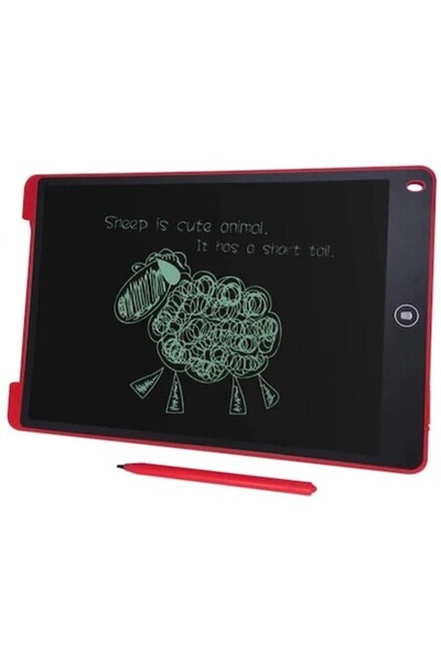 OEM LCD Digital Writing & Drawing Tablet, 10 inch (27 cm), Red, 3+ years