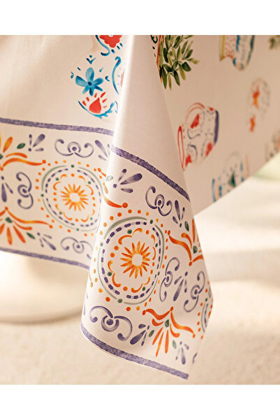 Madame Coco Lendina Pvc Tablecloth - Colorful