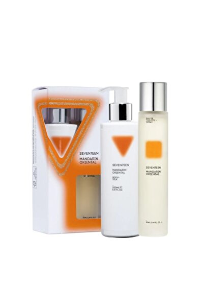 SEVENTEEN Mandarin Oriental Eau de Toilette Set 50 ml + Body Silk Lotion 200 ml