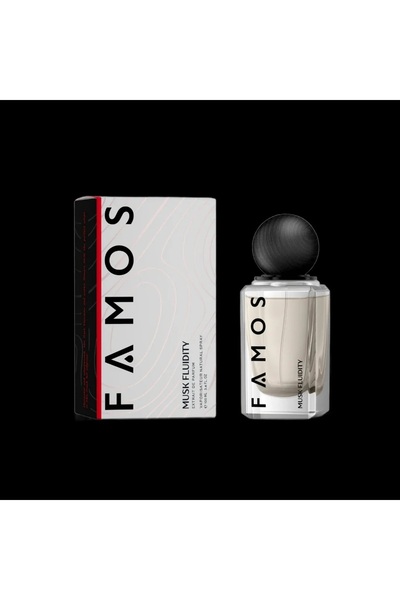 Famos Musk Fluidity Extrait de Parfum Paraben Free – Unisex Fragrance with Vanilla & Musk – 100m
