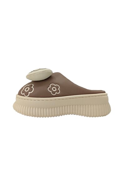 OEM Women's fluffy slippers, with decorative bow, for indoors or short outdoor outings, L736
