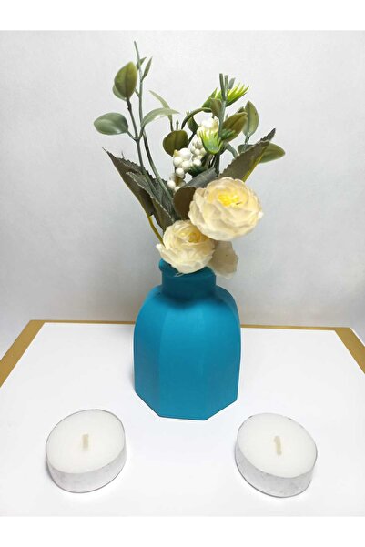 emilysamy مزهرية زخرفية بسيطة، إكسسوار هدية للمنزل والمكتب، حامل زهور عشوائي