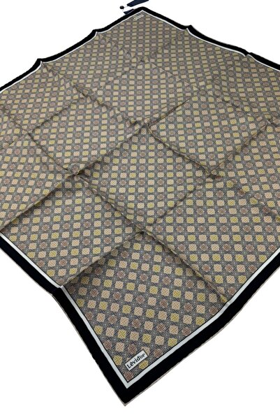 Levidor Копринен шал с каре LD1133