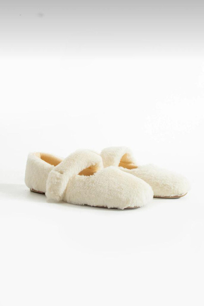 Yazz Atelier Home Shoes Ecru