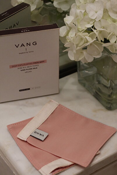 VANG Yüz Kesesi İpek Kumaş Peeling Eldiveni Hassas Ciltler Için