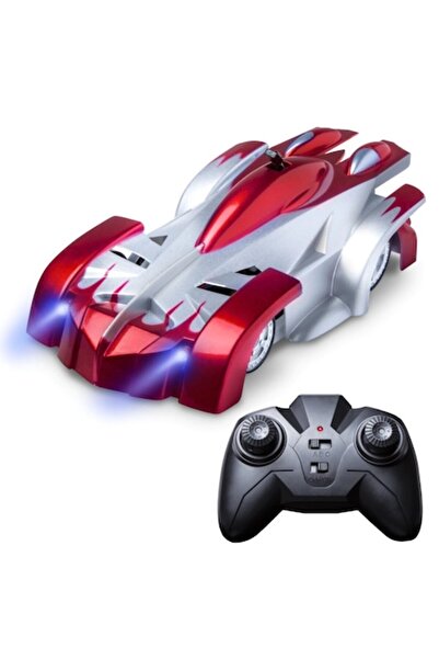 Dms CarBot magic racing car, drives on walls with remote control, Red