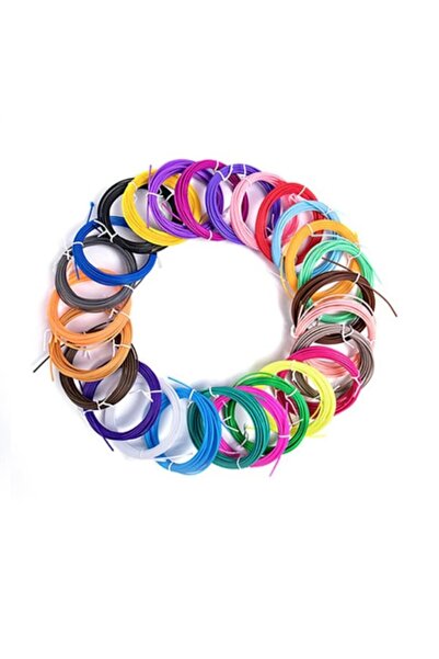 Dms Set de 20 de filamente PLA pentru stilou 3D inteligent, 100 de metri