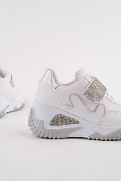 Madam Tarz Dnr-618 Thick Sole Stone Velcro Sports Shoes