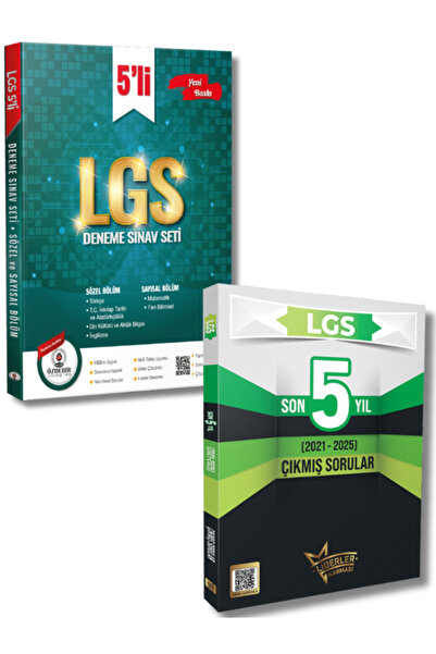 ÖZDEBİR YAYINEVİ Liderler Karması ve Özdebir Yayınlarından 8.Sınıf LGS 5 Dene...