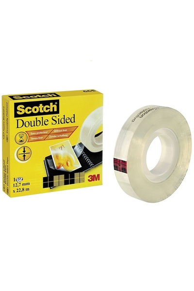 3M SCOTCH Banda dublu adeziva 12.7 mm x 22.8 m Scotch 3M