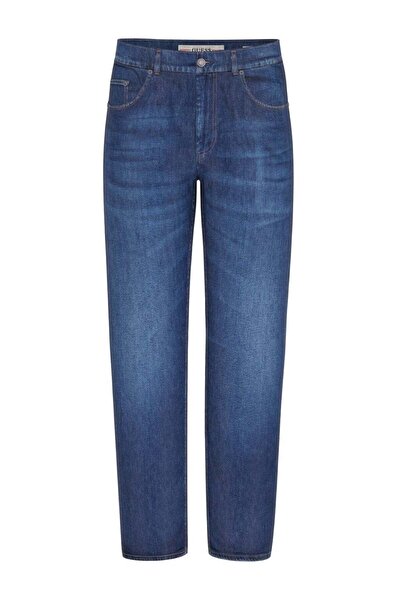 Guess Men's Blue Denim Pants