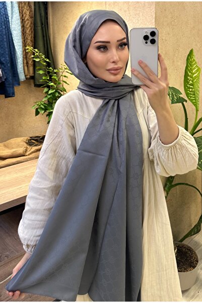 CUOCA LOUNGE Desenli Pamuk İpek Şal