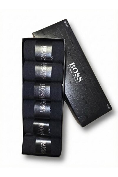 BOSS Long Socks Set - 6 Pairs, Black, 41-47