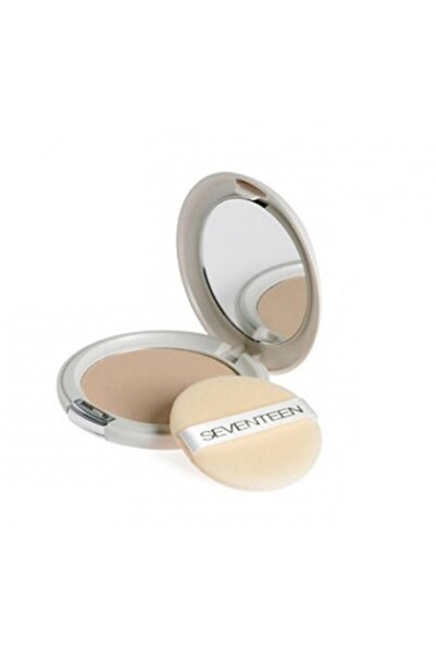 SEVENTEEN Pudră compactă mătăsoasă, Seventeen, nuanță 07, 10 g, SPF 15