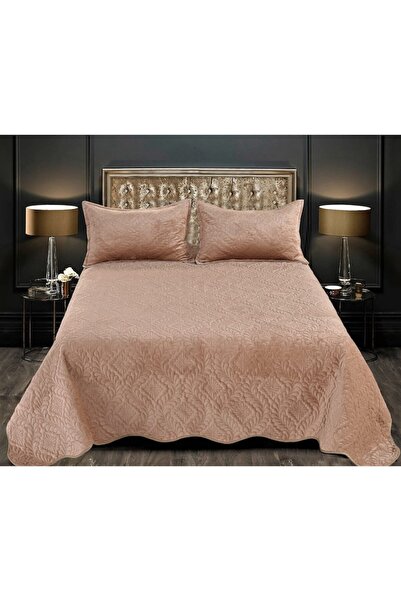 Unicorn Concept Bedspread set, C08, quilted, 3 pieces, 220x240cm, Beige