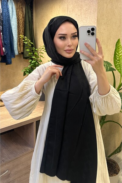 CUOCA LOUNGE Desenli Pamuk İpek Şal