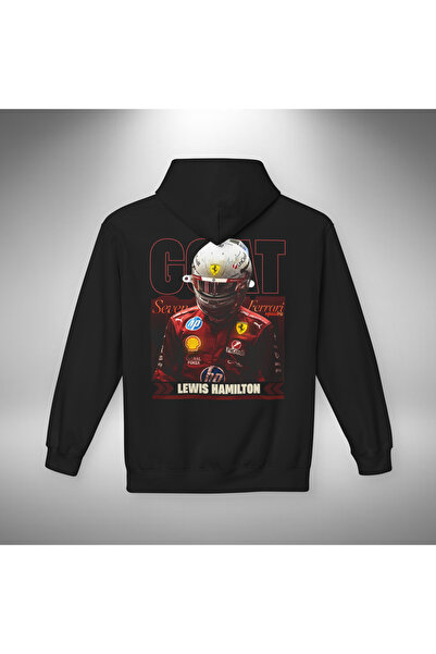 Yamaha Lewis Hamilton Baskılı Unisex Sweatshirt