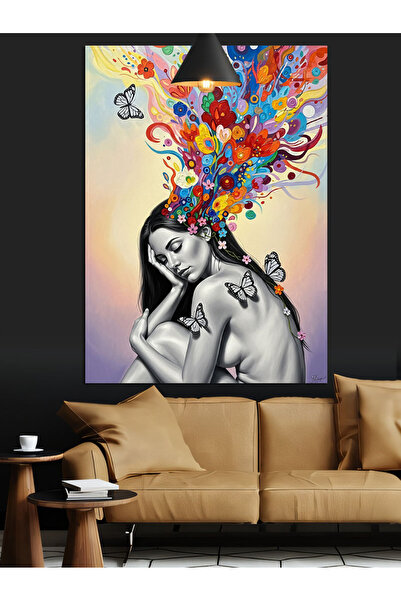 KanvasSepeti Culori prin transmisie prin cap Vopsea în ulei de înaltă calitat...