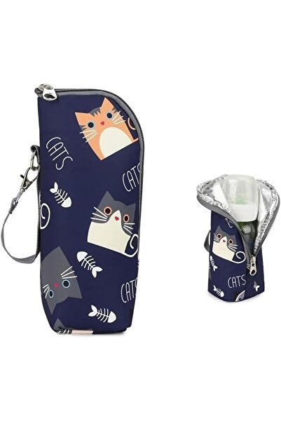 Beauenty حقيبة تبريد/تدفئة زجاجات الأطفال مع طبقة داخلية قطنية، حقيبة حرارية ...