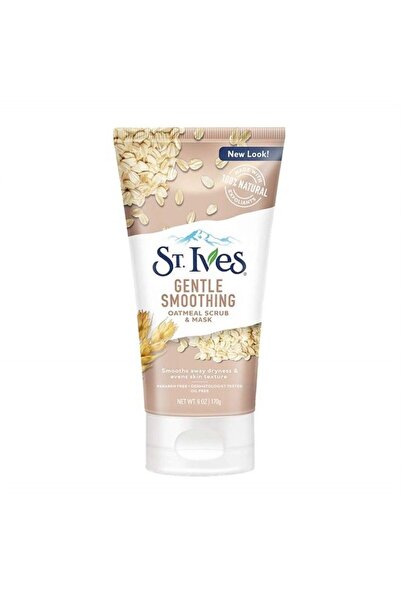 St. Ives مقشر وقناع لطيف لتنعيم الوجه - دقيق الشوفان، 6 أونصة