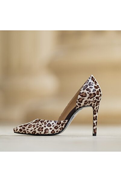 OEM Aime Stiletto Shoes Beige Sauvage - 40