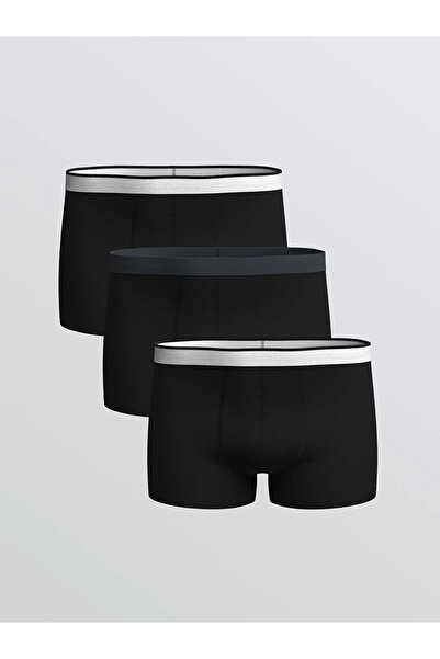 LC Waikiki Standard Mold Cotton Flexible Men's Boxers 3-Piece