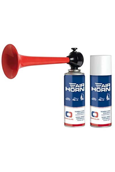 OSCULATI Claxon lung cu sticlă de 200 ml — Gaz neinflamabil, cuplaj filetat