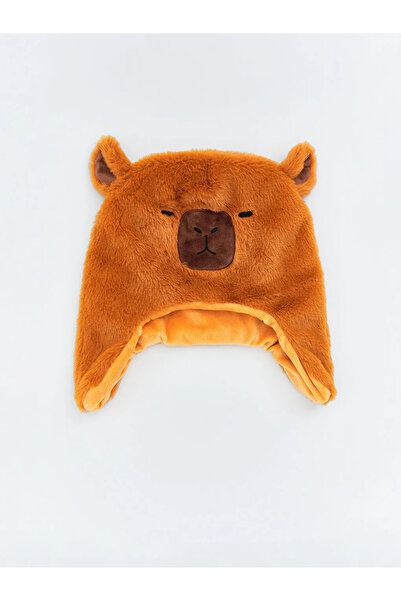 LC Waikiki Boy's Snow Hat with Capybara Figure