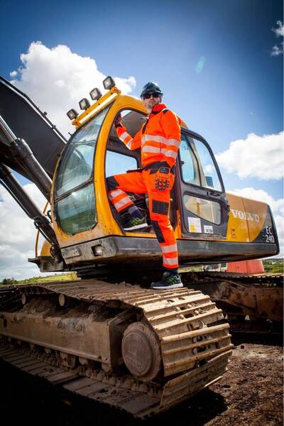 PORTWEST M Vision HiVis Jacket Orange