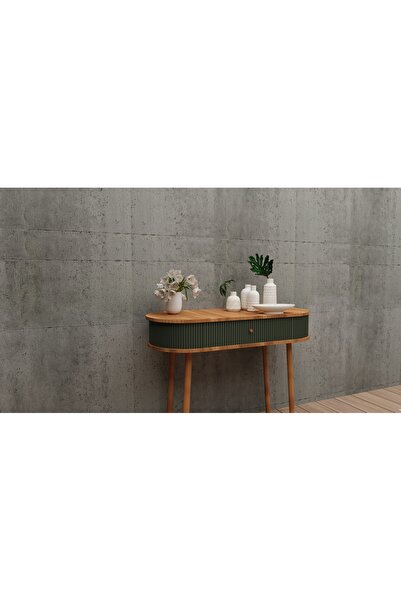 3mzp Mobilya Montajsız Ahşap Ayaklı - Renkli Dekoratif Bombe Dresuar