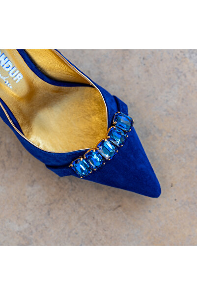 OEM Women's Shoes Hourglass Heel Marta Royal Blue - 36