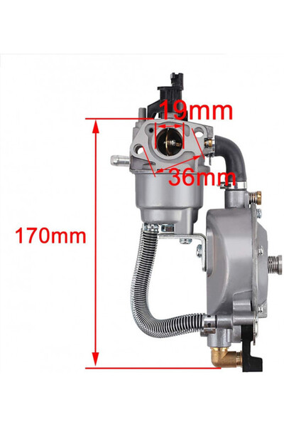 Roco LPG conversion kit Honda GX 160,GX 200 168F (with petrol valve)
