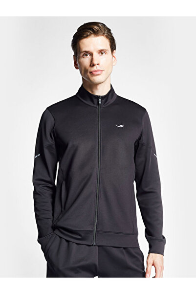 Lescon Men's Black Zippered Tracksuit Set 25S-1249/1250