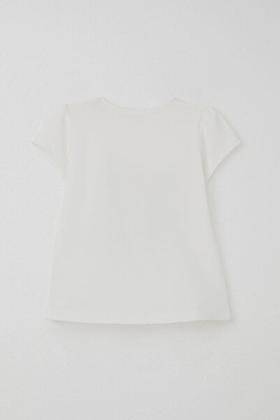 Breeze Girl's Capri Tights Set Cute Fruits Printed 1.5-5 Years Old, Ecru